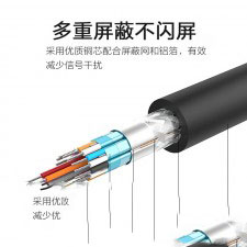 3米百迹DVI数据线24+1电脑显示器高清视频连接线公对公